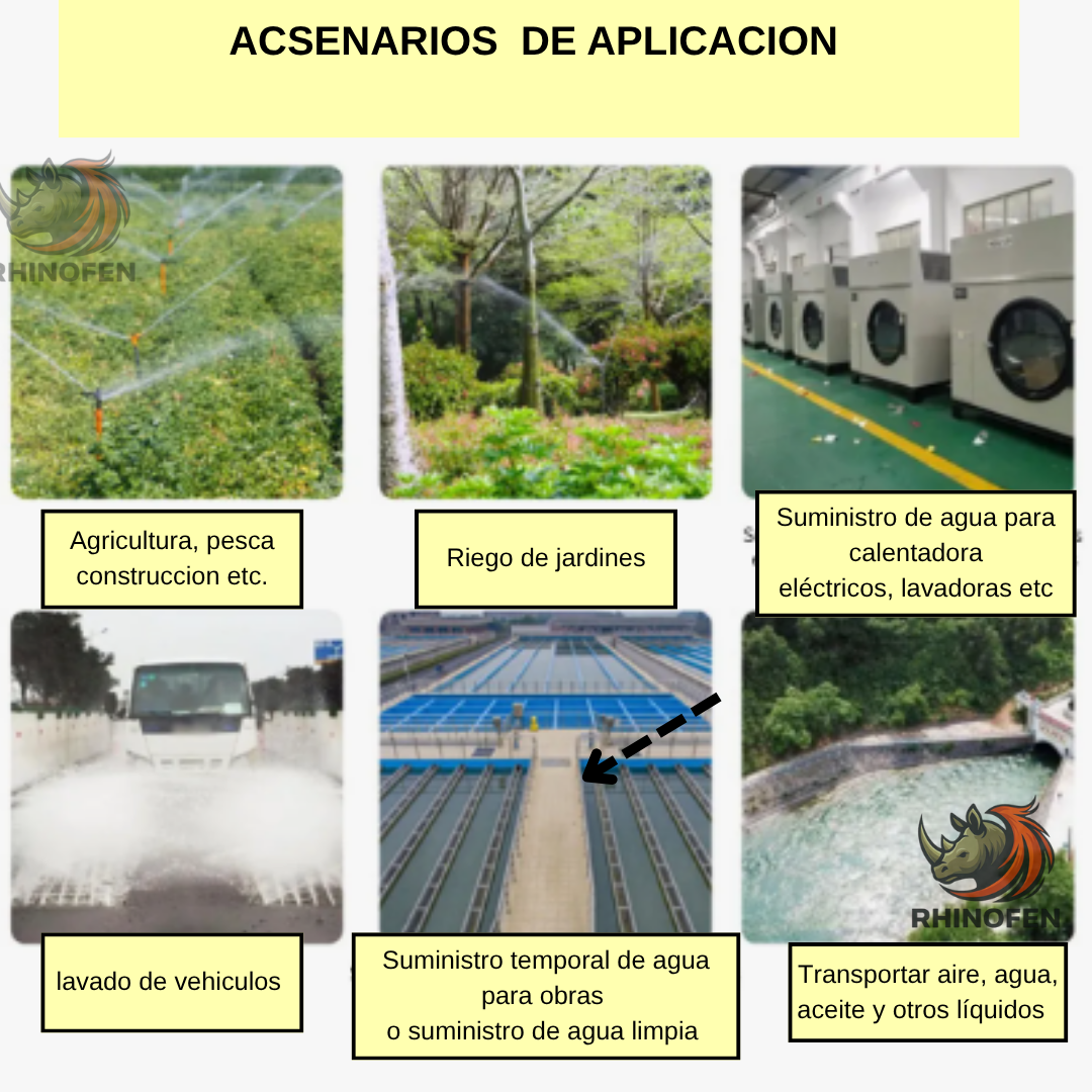 Manguera Jardín Reforzada 1/2 Pulgada 50m verde
