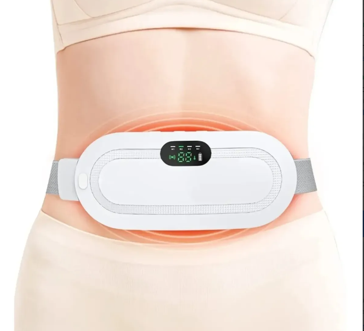 Cinturón Térmico Masajeador para Cólicos Menstruales USB