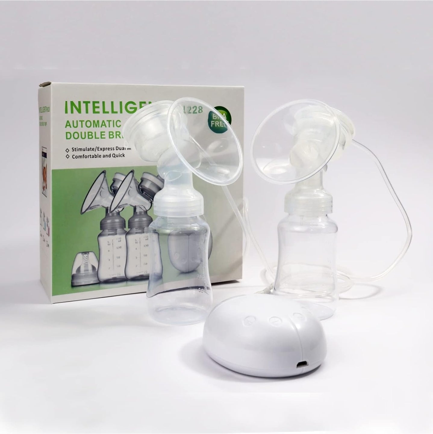 Extractor De Leche Doble Portátil Manos Libres Silencioso Usb