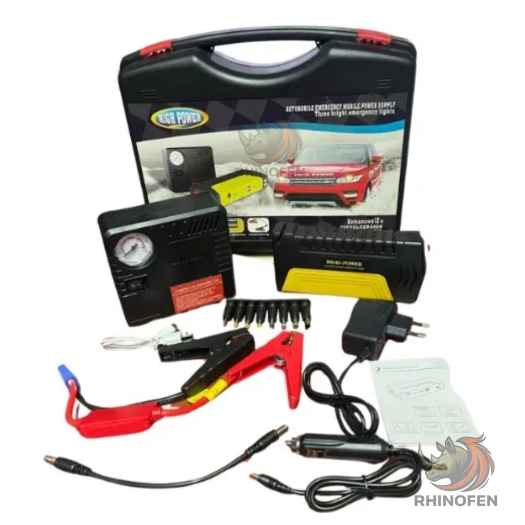 Partidor e Inflador de auto portátil con Maletín