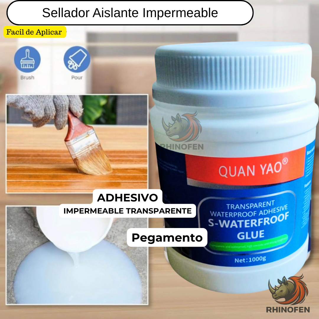 Sellador Adhesivo Impermeable Transparente Tapa Gotera 1 Kl