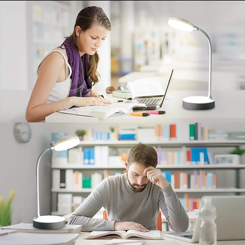Lampara Led De Escritorio Recargable Protector De Vista