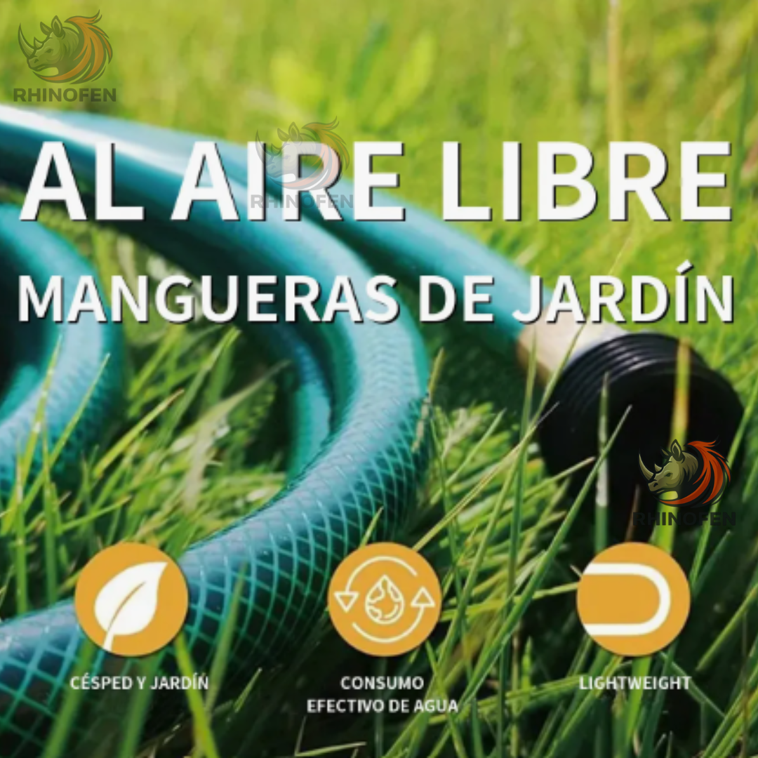 Manguera Jardín Reforzada 1/2 Pulgada 50m verde