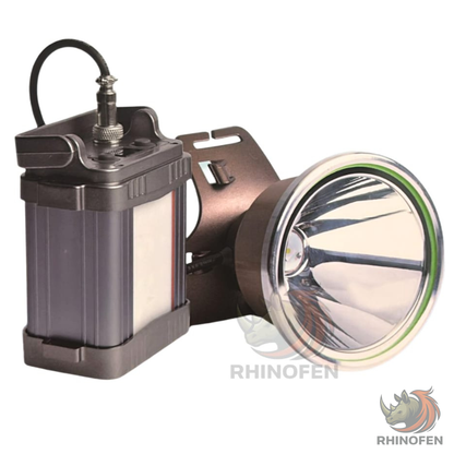 Linterna Minera LED 1000W – Foco Largo Alcance para Camping y Caza