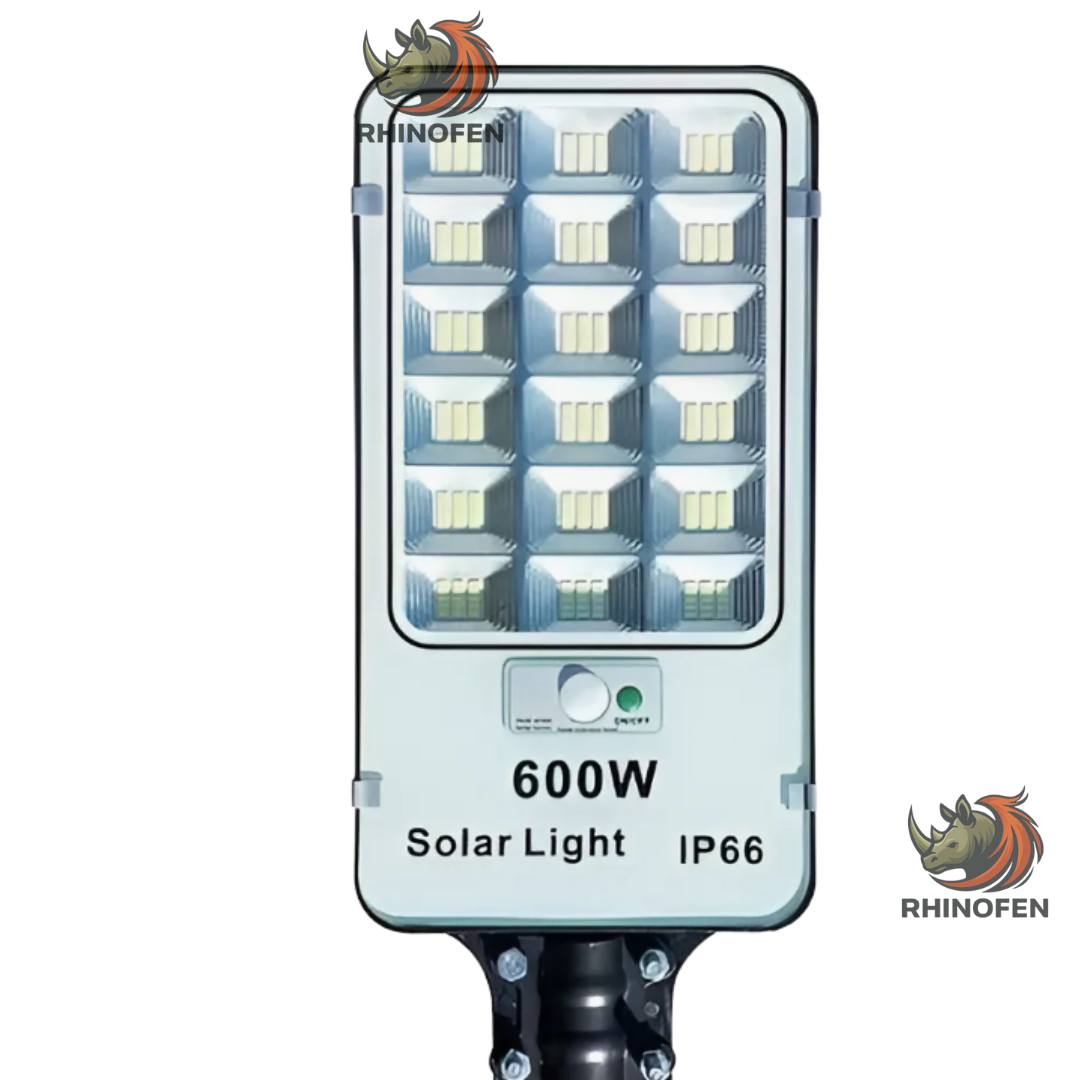 Foco Led Con Panel Solar 600w Exterior Ip66 + Soporte