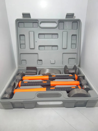 Kit Martillos Desabolladores 7 Piezas con Maleta