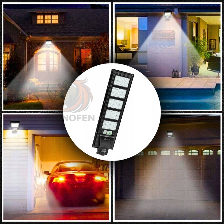 Foco Solar 1400w Led Calidad + Soporte + Control Ip65