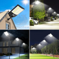 Foco Solar 1000w Led Calidad + Soporte + Control Ip67
