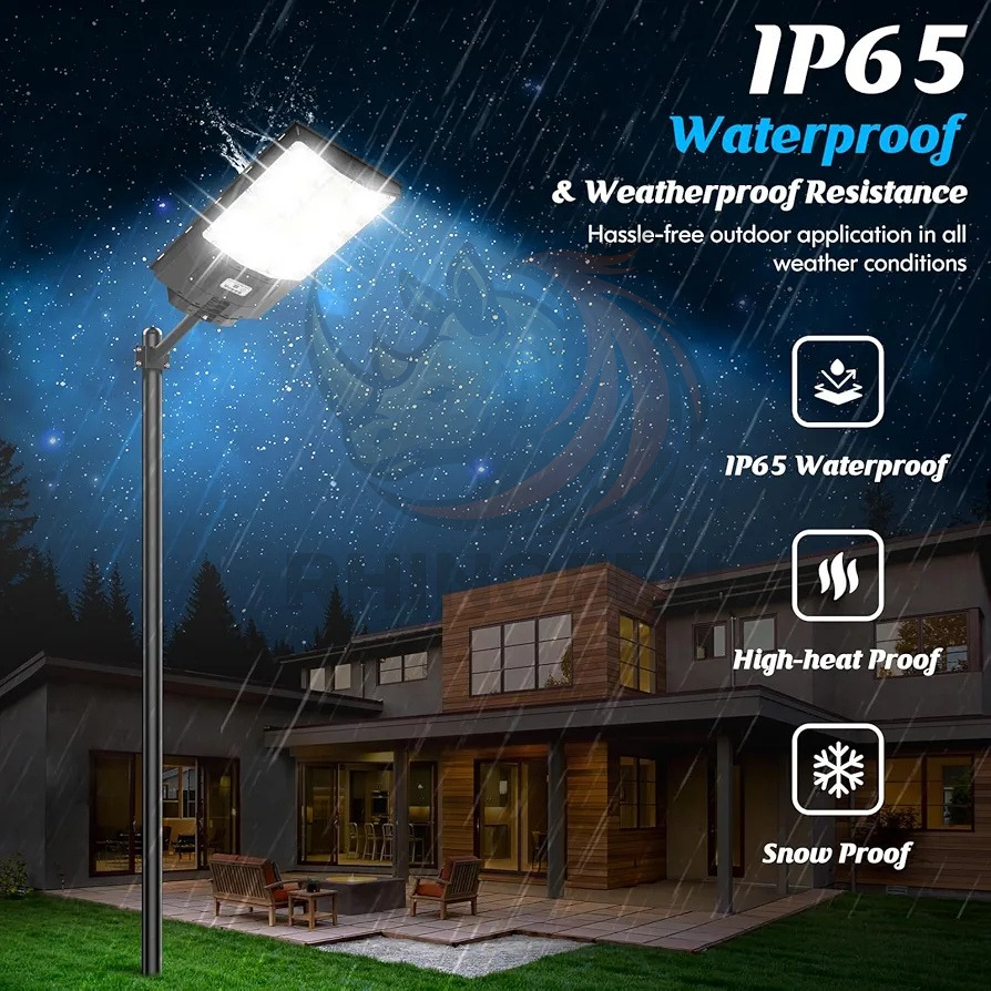 Foco Solar 1000w Led Calidad + Soporte + Control Ip67