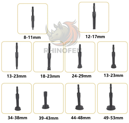 Kit 16 Piezas Extractor Rodamientos Internos + Maletin