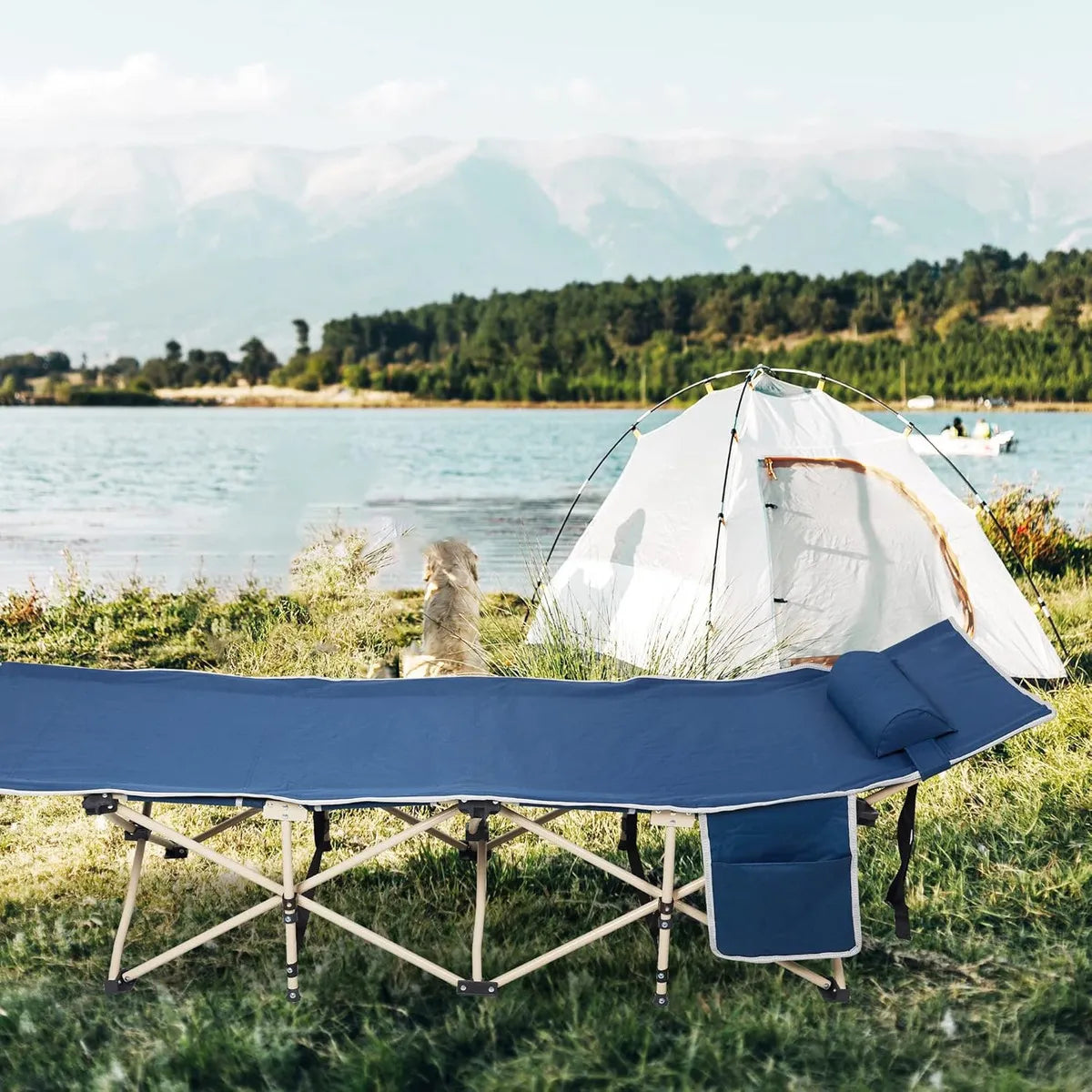 Cama Plegable Portátil Para Camping Playa