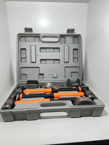 Kit Martillos Desabolladores 7 Piezas con Maleta