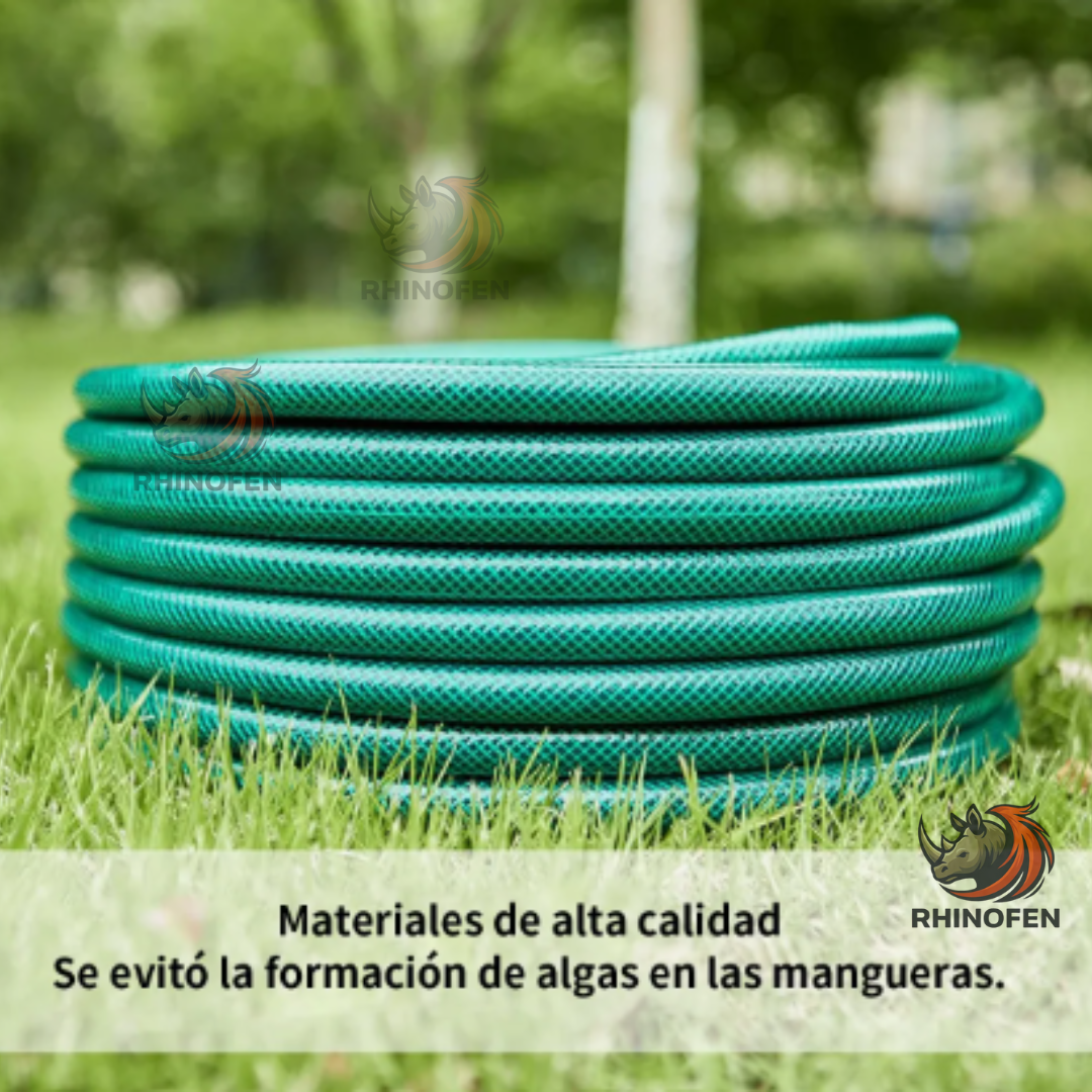 Manguera Jardín Reforzada 1/2 Pulgada 50m verde