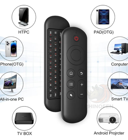 Air Mouse Control Remoto Inalámbrico Recargable USB Bluetooth