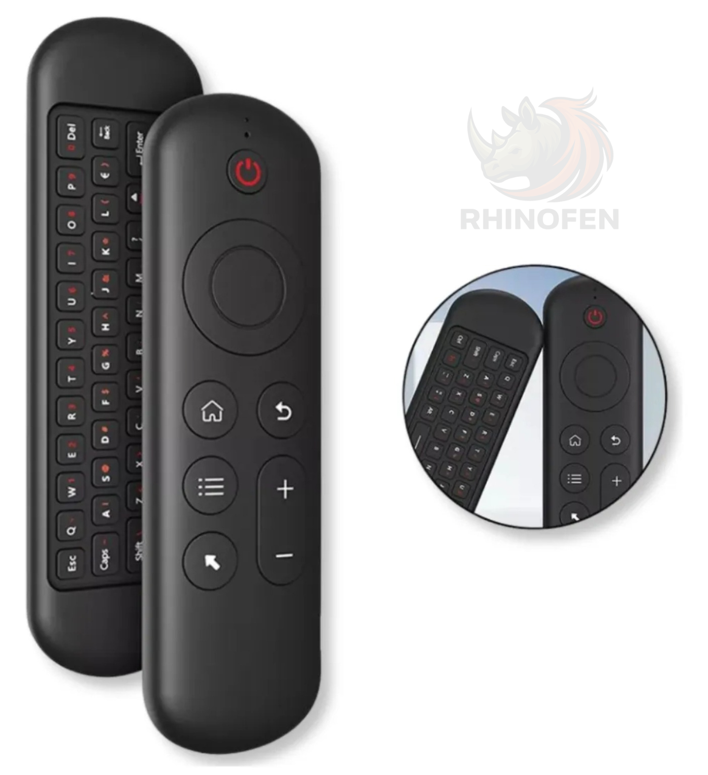 Air Mouse Control Remoto Inalámbrico Recargable USB Bluetooth