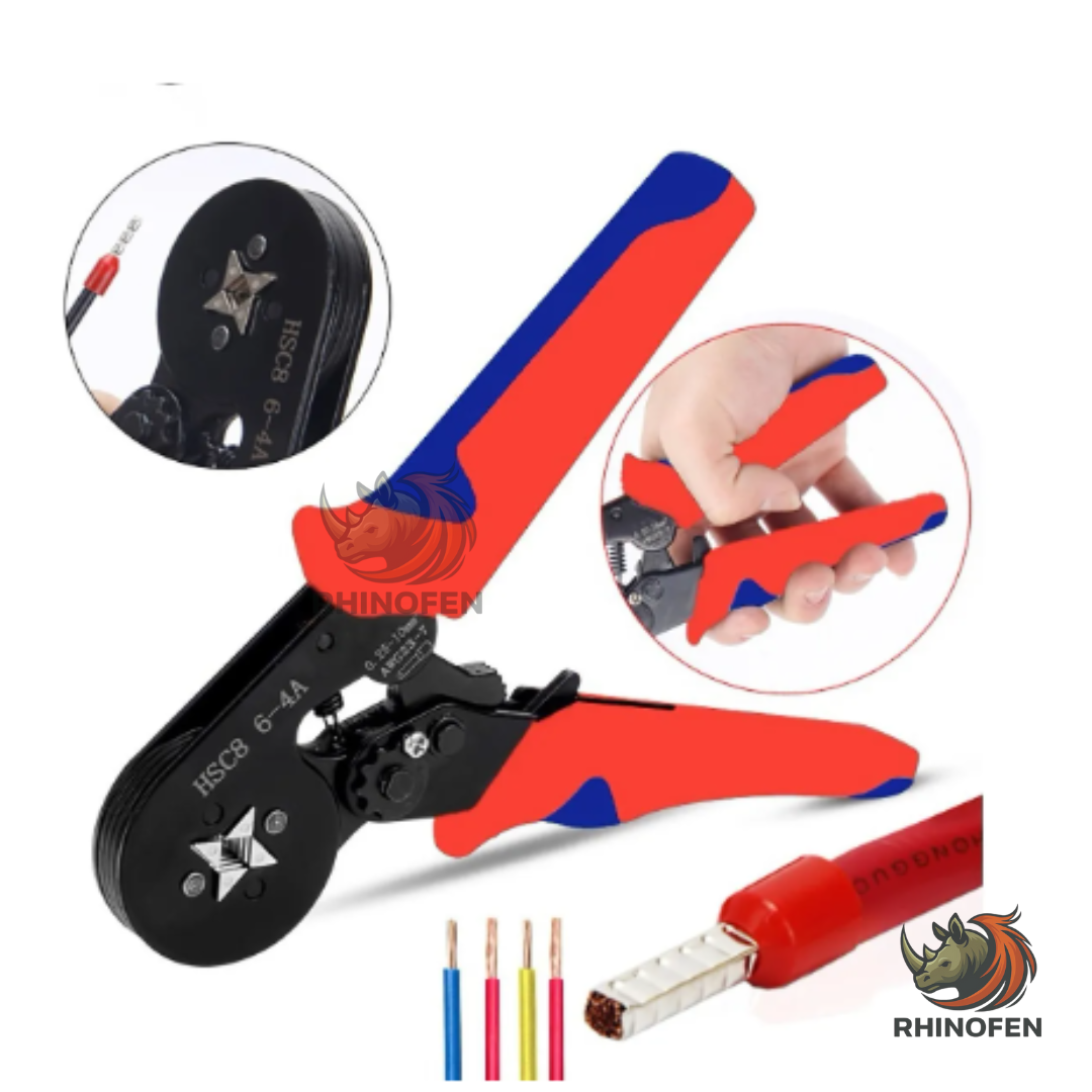 Kit de Crimpado de Virolas 5 en 1 | Herramienta Pelacables