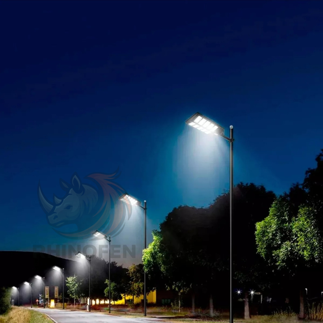 Foco Solar Led Grande 1800w Potente + Control Remoto + Soporte