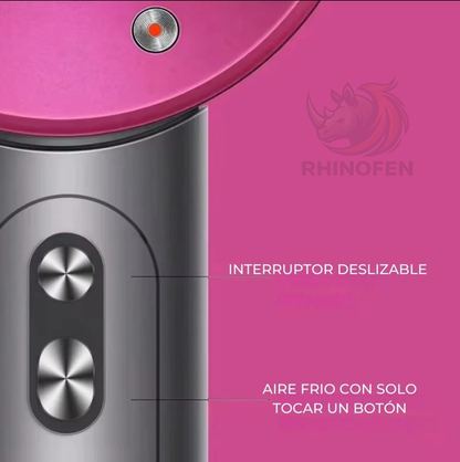 Secador Iónico Tipo Supersonic con Difusor y Boquillas
