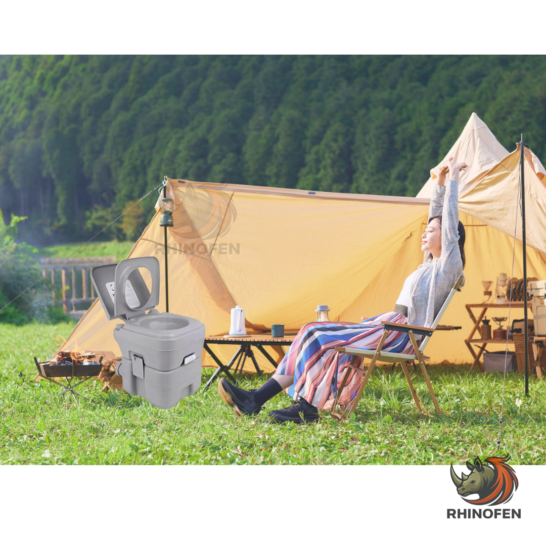Sanitario Portátil de 20 Litros |  sanitario Químico para Camping