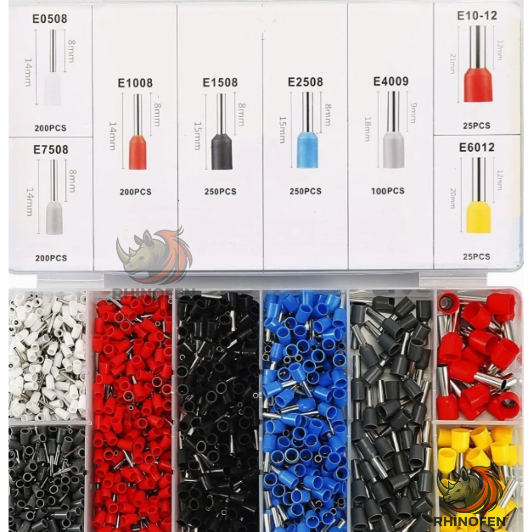 Kit de Crimpado de Virolas 5 en 1 | Herramienta Pelacables