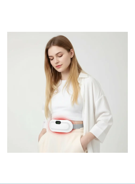 Cinturón Térmico Masajeador para Cólicos Menstruales  USB