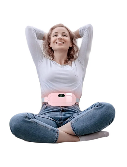 Cinturón Térmico Masajeador para Cólicos Menstruales  USB