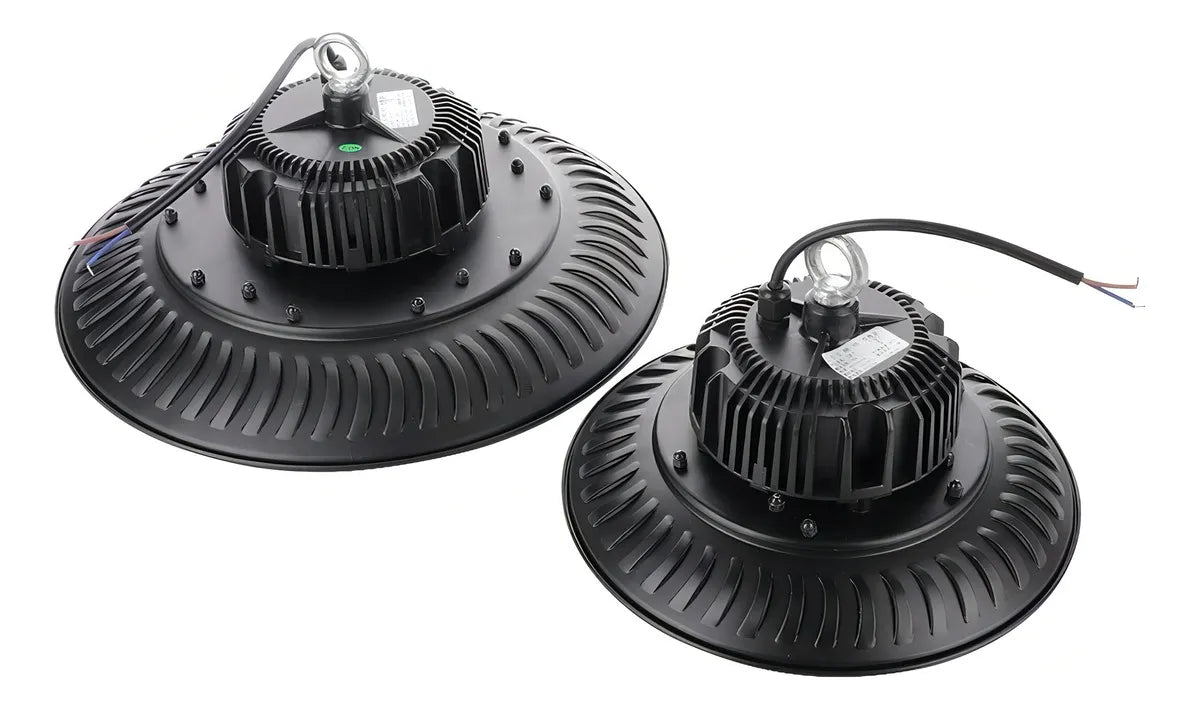 Foco Led Campana 200w Lampara Industrial Luz Fria Ufo 40cm