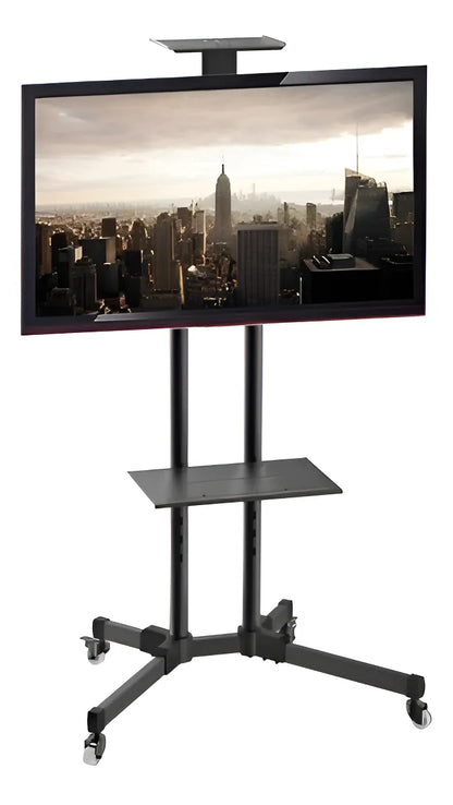 Soporte Tv Base Pedestal Rueda Televisores Movil 32" A 65"