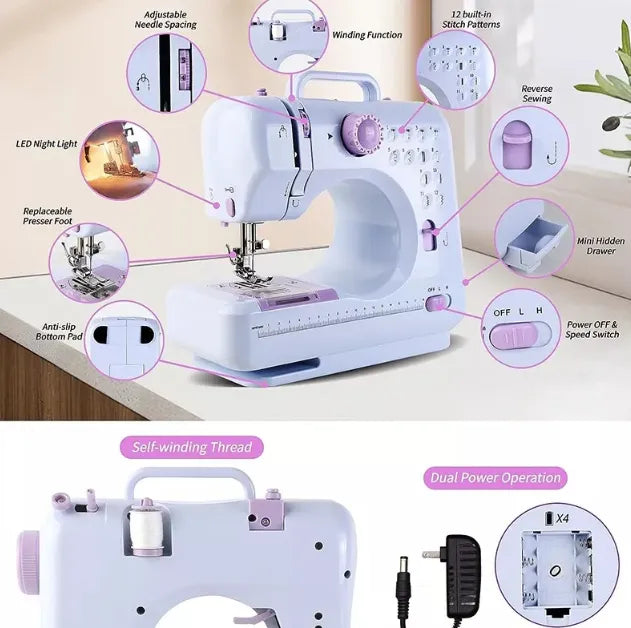 Mini Máquina De Coser Portátil