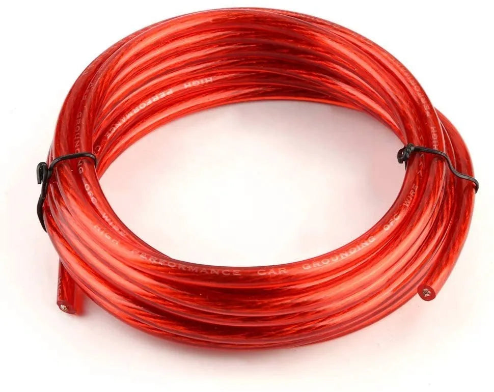 Kit Cables Para Amplificador 1500 Watts Subwoofer RCA