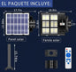 Foco Solar Led 500w Calidad + Soporte + Control