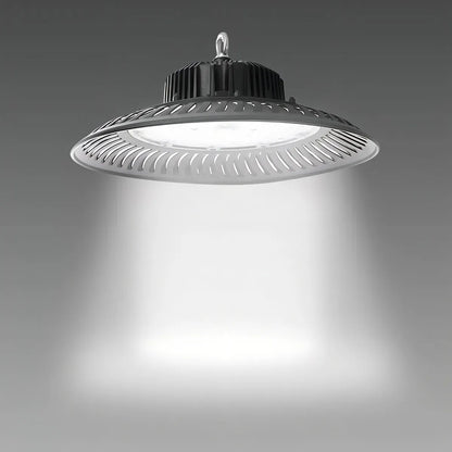 Foco Led Campana 200w Lampara Industrial Luz Fria Ufo 40cm