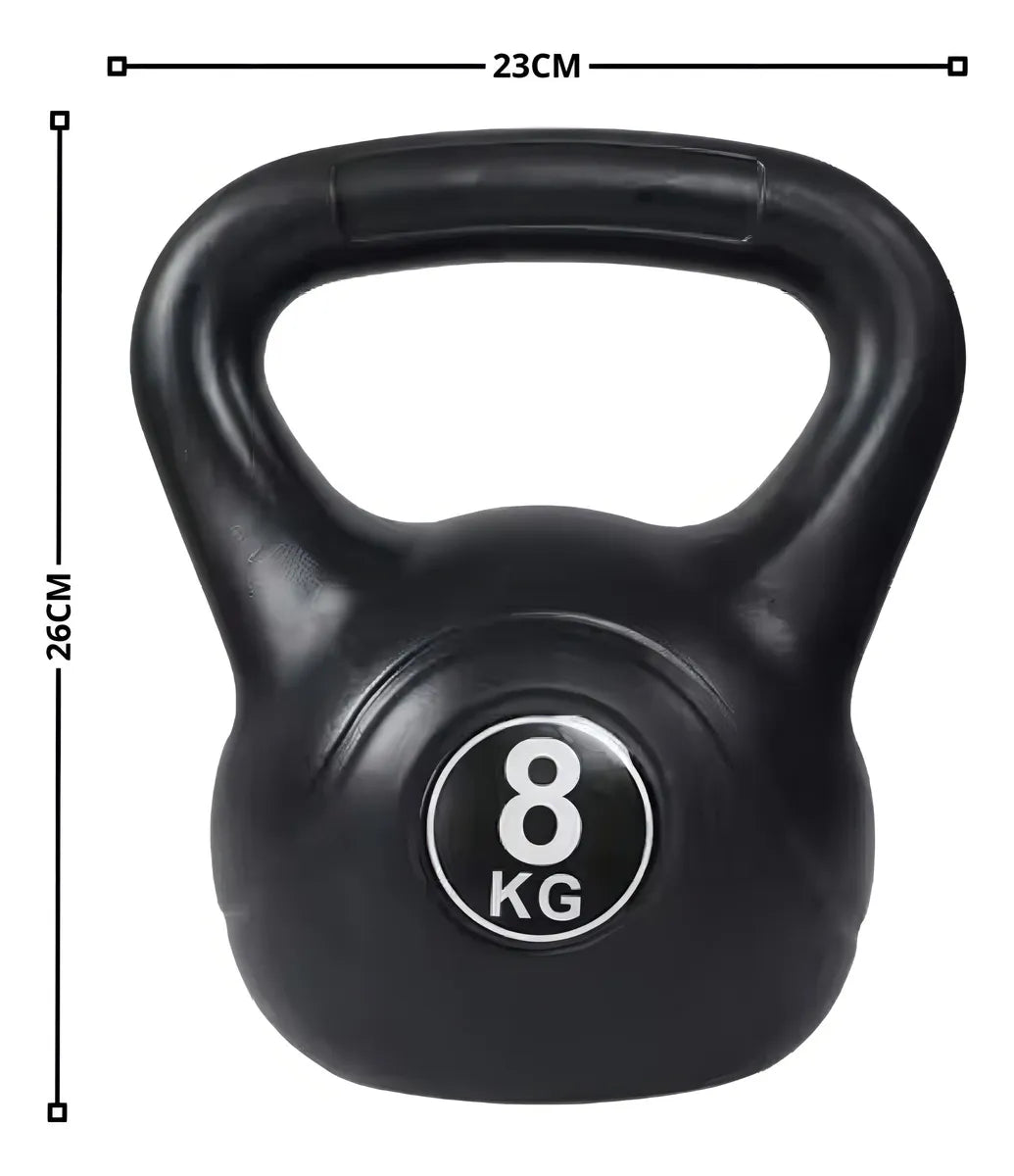 Pesa Rusa Kettlebell 8kg Entrenamiento Crossfit Fitness