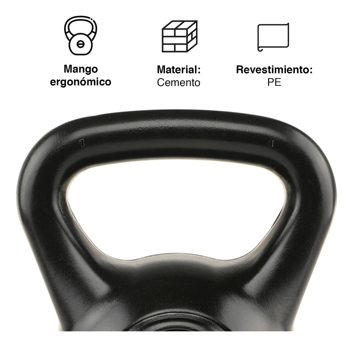 Pesa Rusa Kettlebell 18kg Entrenamiento Crossfit Fitness