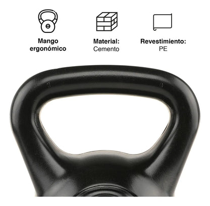 Pesa Rusa Kettlebell 16kg Entrenamiento Crossfit Fitness