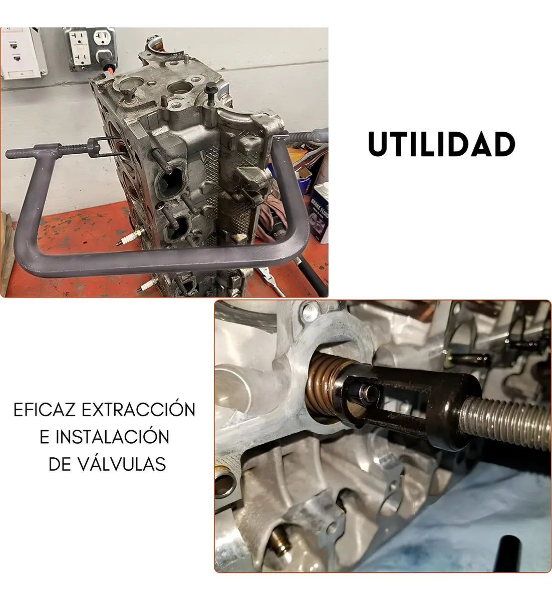 Kit 10 Piezas Extractor Válvulas Automotriz Universal