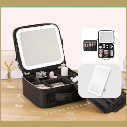 Bolso De Maquillaje Con Luz Led Recargable