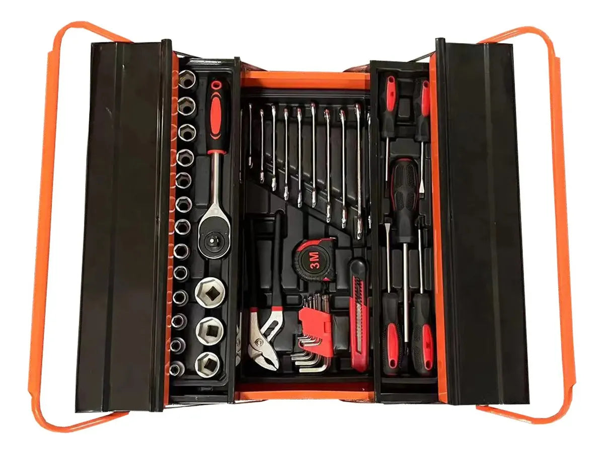 Caja Herramientas 168 Piezas Llaves Hexagonales Dados