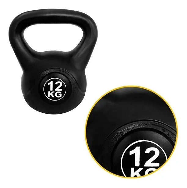 Pesa Rusa Kettlebell 12kg Entrenamiento Crossfit Fitness