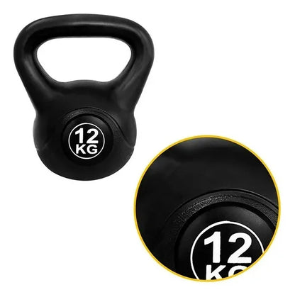 Pesa Rusa Kettlebell 12kg Entrenamiento Crossfit Fitness