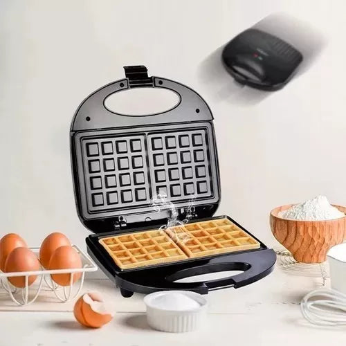 Maquina Para Hacer Wafles Anti Adherente