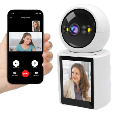 Cámara Hd Wifi 1080p Ptz Interior Baby Monitoring
