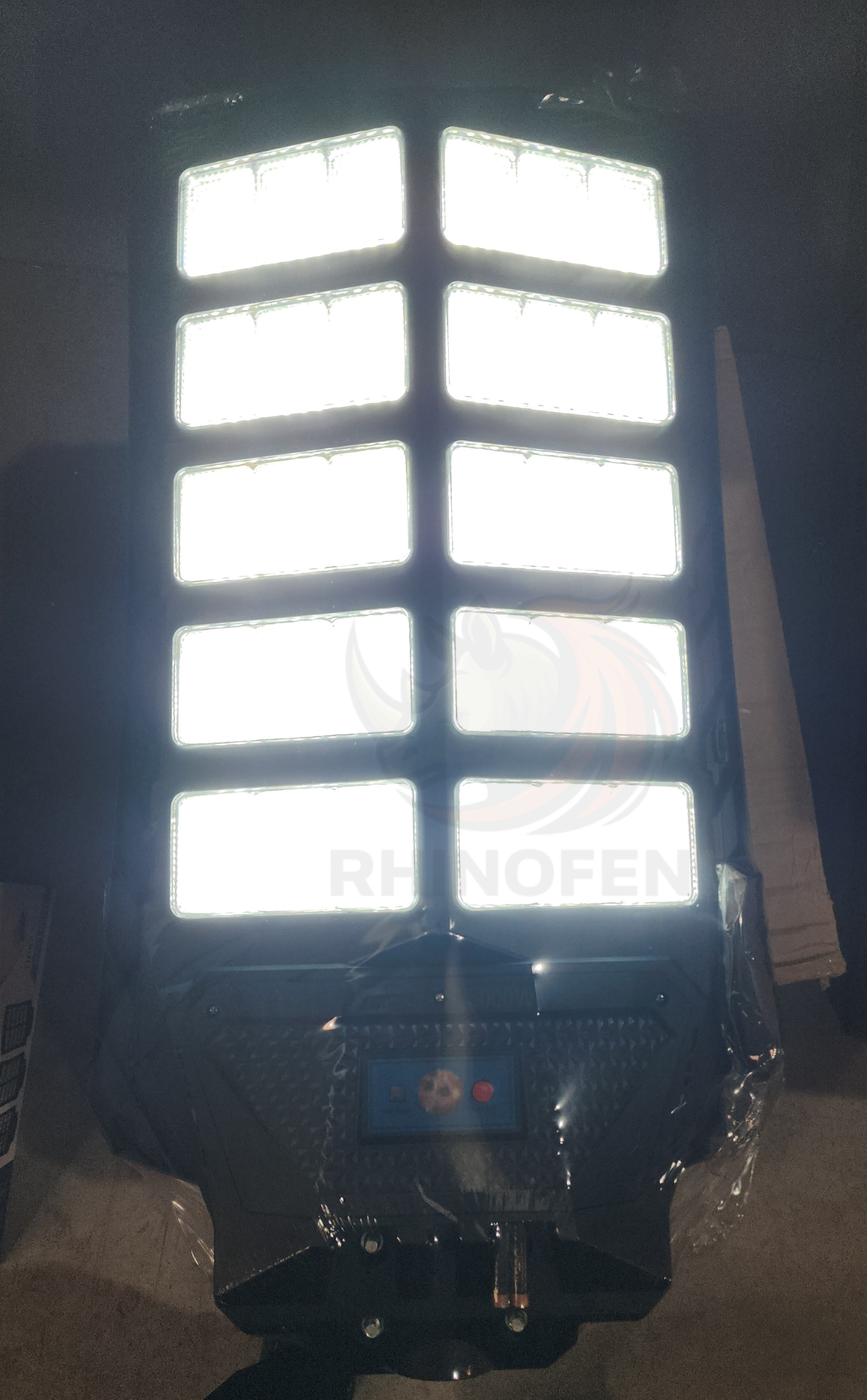 Foco Solar 3000w Led Potente Sensor + Control + Soporte