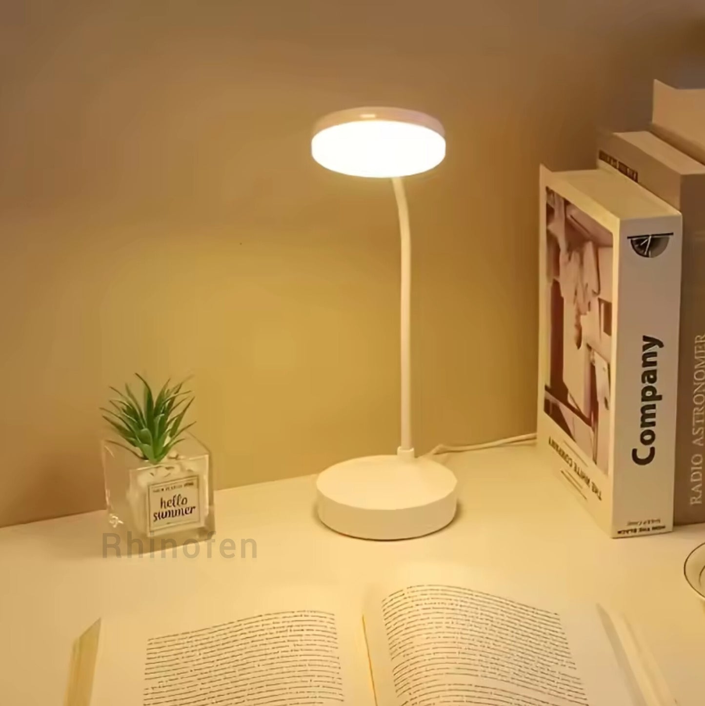 Lampara Led De Escritorio Recargable Protector De Vista