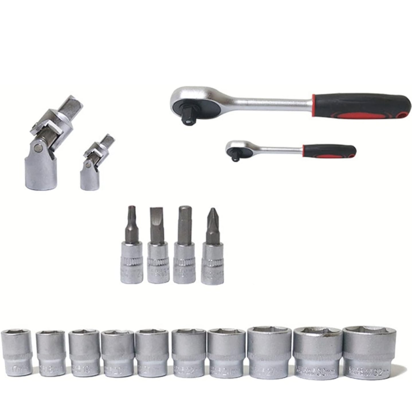 Set de 108 Piezas con Caja de Herramientas