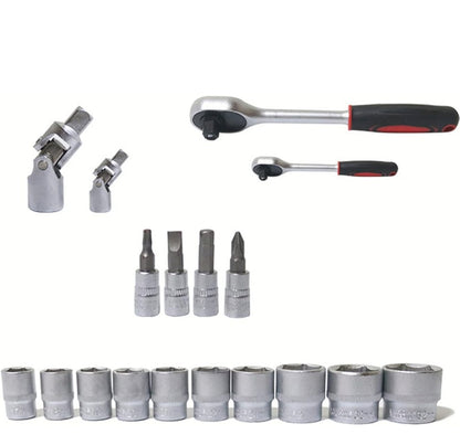 Set de 108 Piezas con Caja de Herramientas