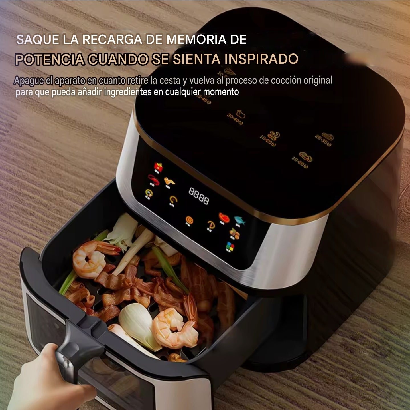 Air Fryer 12 Litros 2800w Freidora De Aire 12l Digital