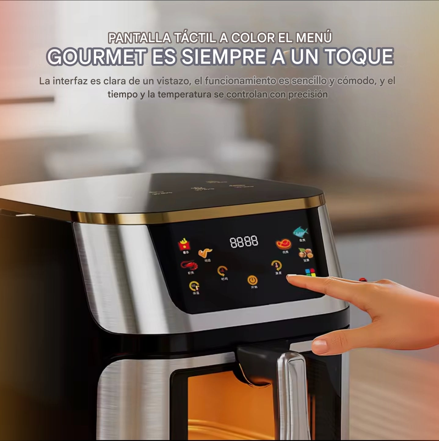 Air Fryer 12 Litros 2800w Freidora De Aire 12l Digital