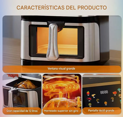 Air Fryer 12 Litros 2800w Freidora De Aire 12l Digital