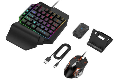 Convertidor De Mouse Y Teclado Gamer Para Android